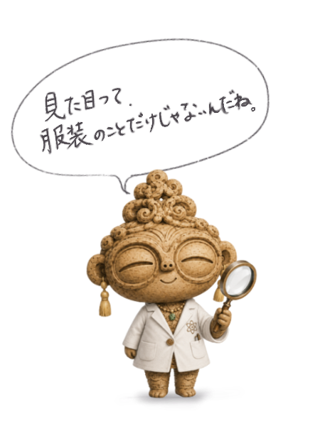 見た目って、服だけじゃないんだよ。